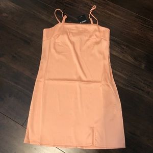 NWT forever 21 tangerine slip dress!